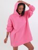 Oversized Hoodie With Hood | pink candy B23